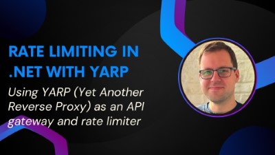 Using YARP as an API gateway and rate limiter